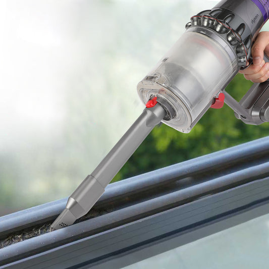 This customized narrower nozzle allows you to extend the length for even more flexibility in reaching areas and small edges that are difficult to access with a regular crevice tool. 