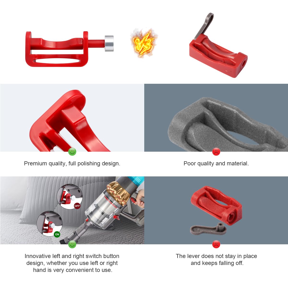 Premium quality,full polishing design.