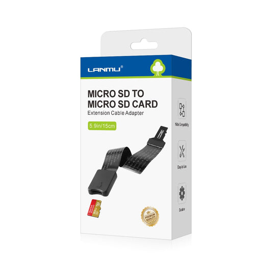 LANMU Micro SD to Micro SD Card Extension Cable