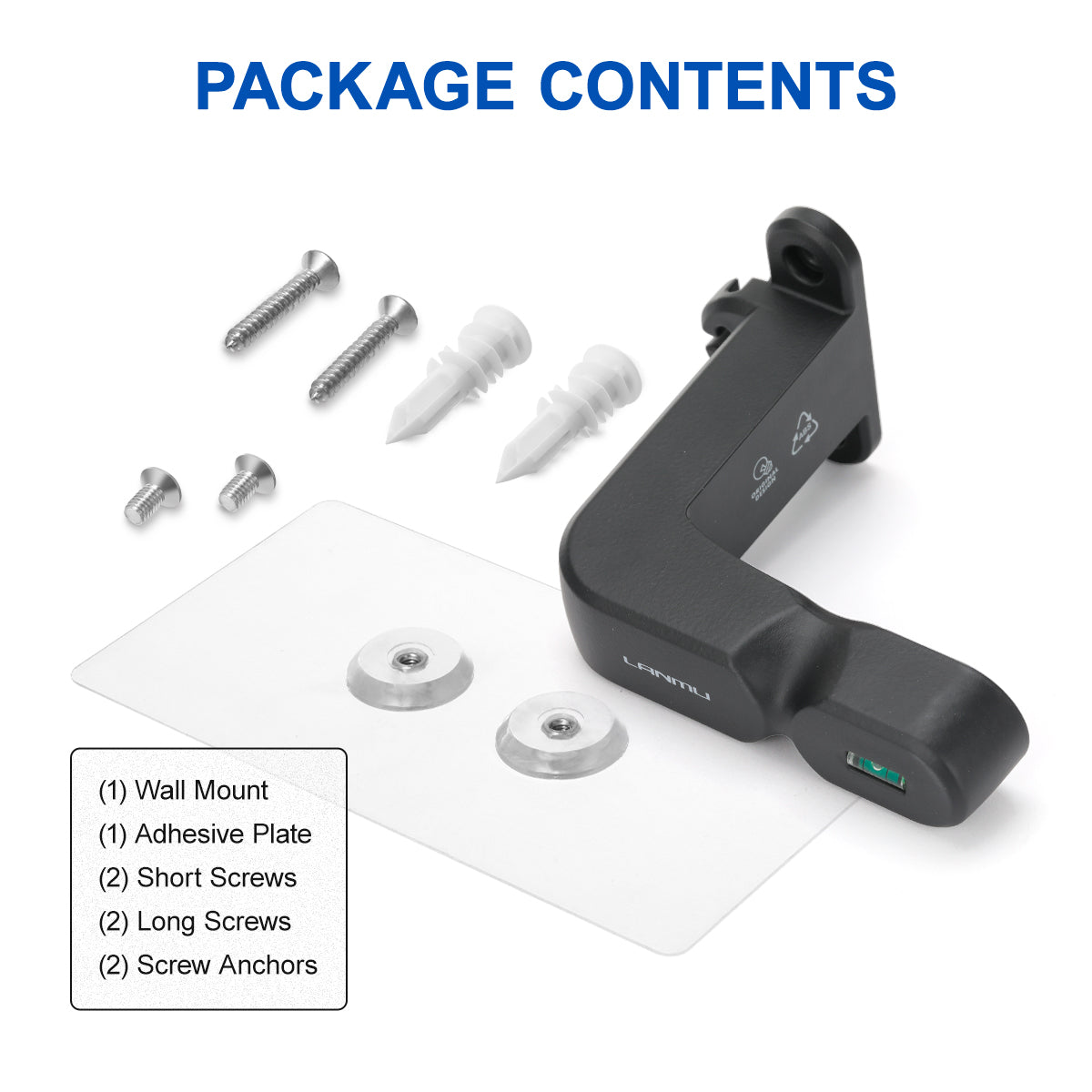 LANMU Wall Mount Holder Compatible with Shark Pet Cordless Stick Vacuum
